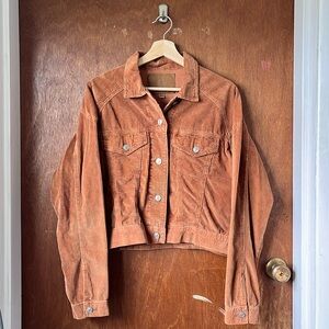 AE Corduroy Cropped Jacket